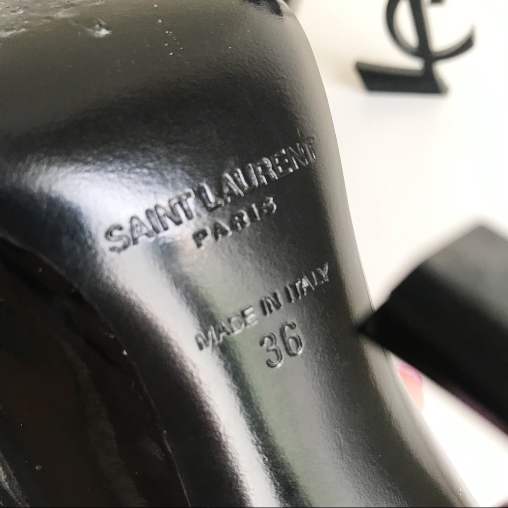 saint Laurent Opyum black pumps size 36 - Picture 4 of 8